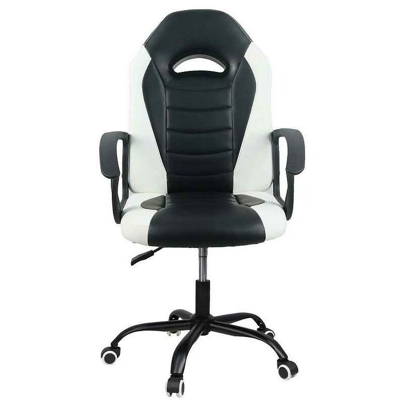 

Sillon con ruedas modelo YOUNG negro-blanco