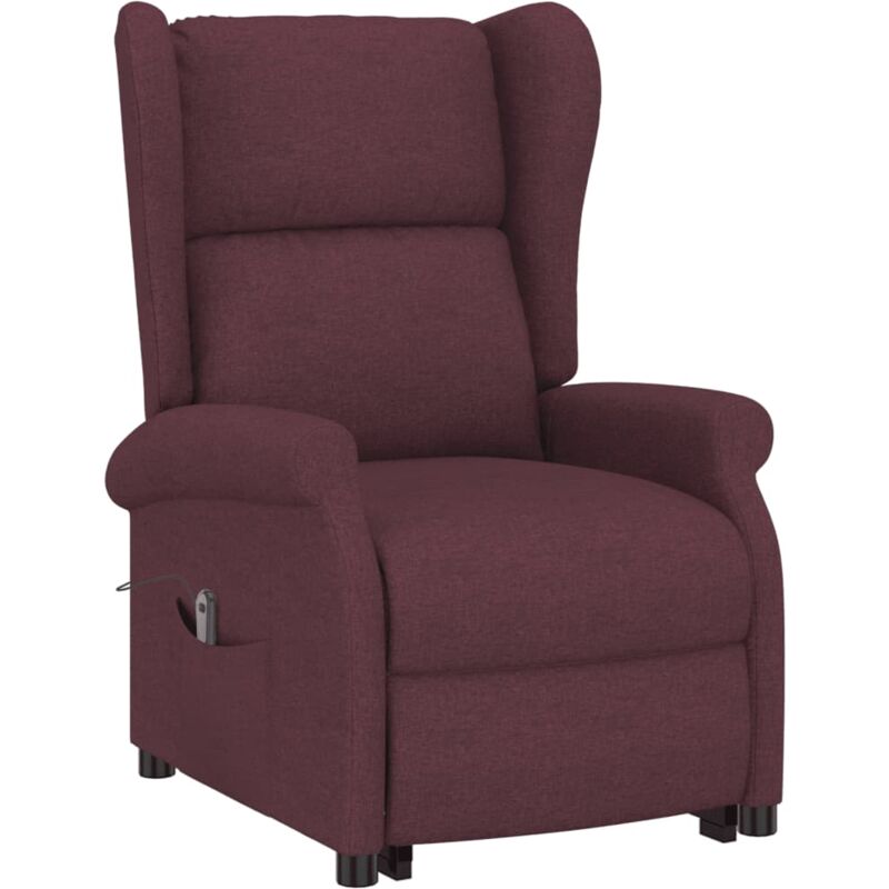 

Sillón con Sistema de Elevación Tela Morado - Púrpura - Vidaxl