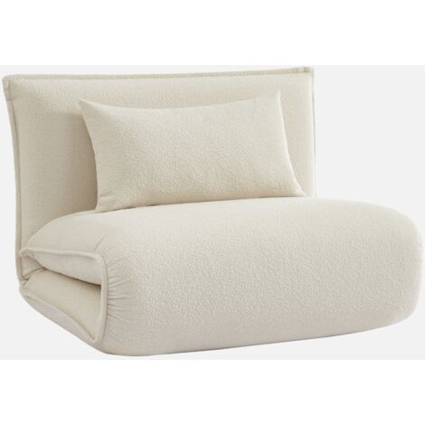Sillón convertible en borreguito de 1 plaza