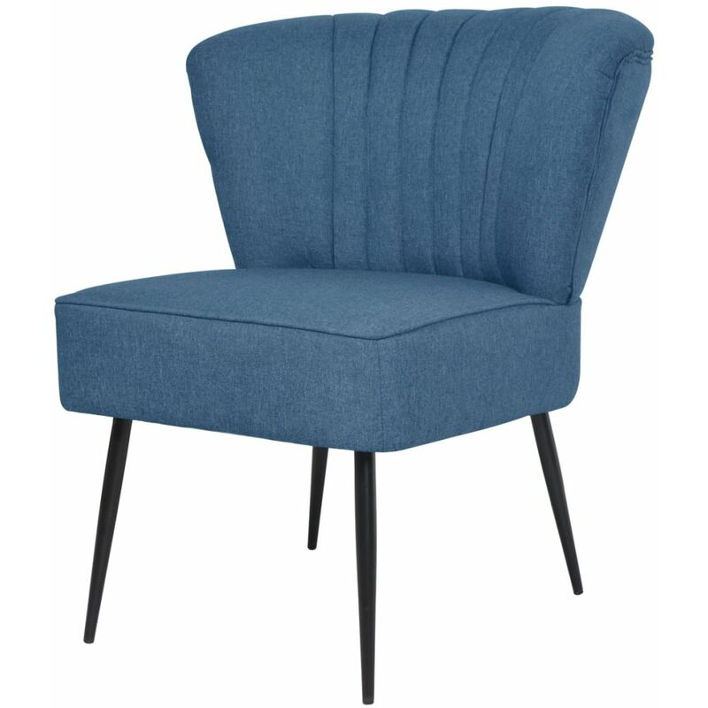 

Sillón de cóctel tela azul