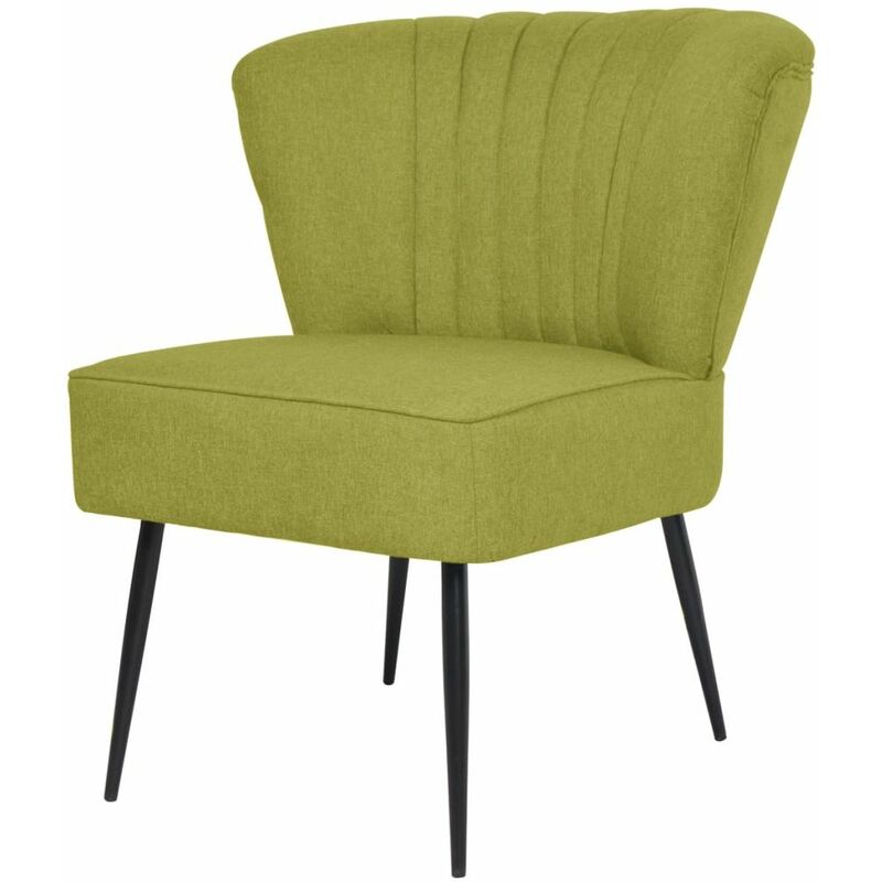 

Sillón de cóctel tela verde