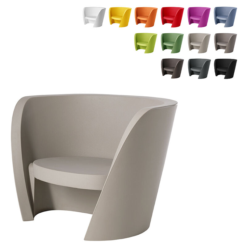 

Sillón De Diseño Moderno Para Bares Caseros Locales Rap Chair | Color: Gris claro - Slide