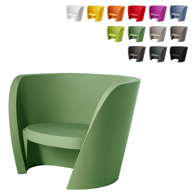 

Sillón De Diseño Moderno Para Bares Caseros Locales Rap Chair | Color: Verde Anís - Slide