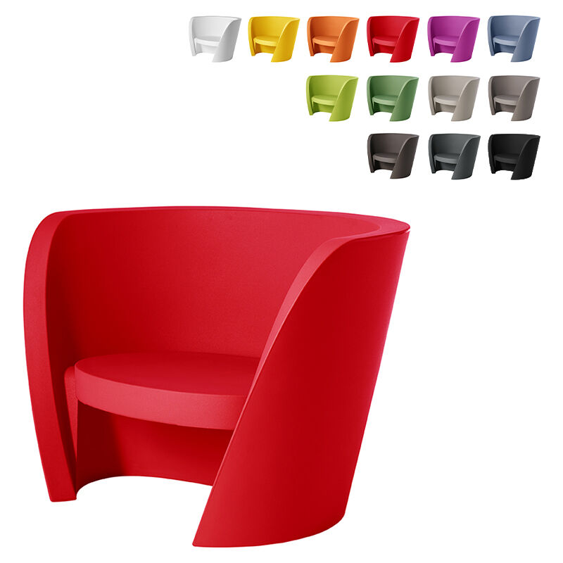 

Sillón De Diseño Moderno Para Bares Caseros Locales Rap Chair | Color: Rojo - Slide