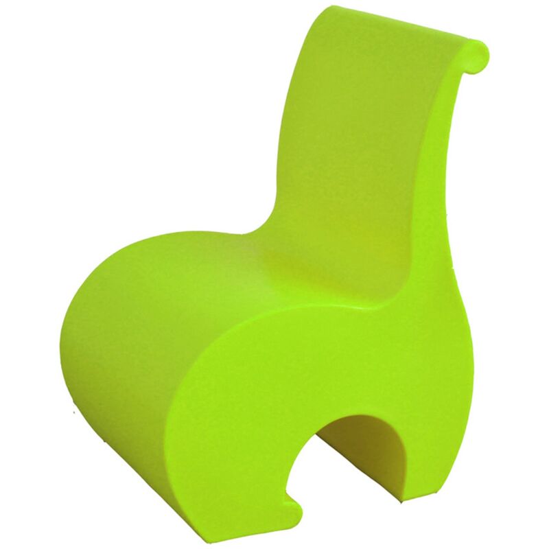 

Sillón de exterior de resina silla sillón de jardín col. kiwi mod. Eddy