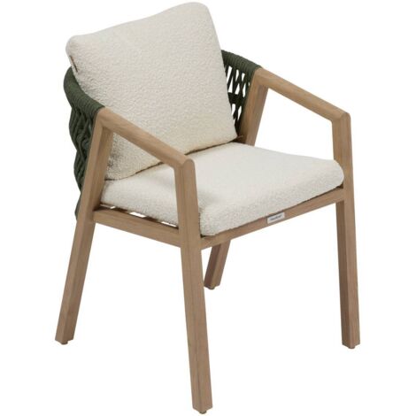 Sillón de jardín Mylore verde laurel - Hespéride