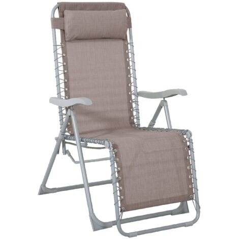 Sillón de jardín Silos Taupe - Hespéride