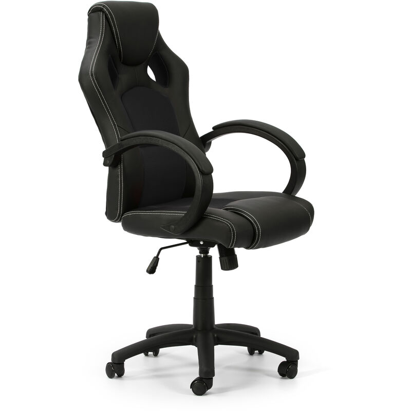 

Sillón De Oficina Elevable Y Reclinable DANNA Negro Y Negro