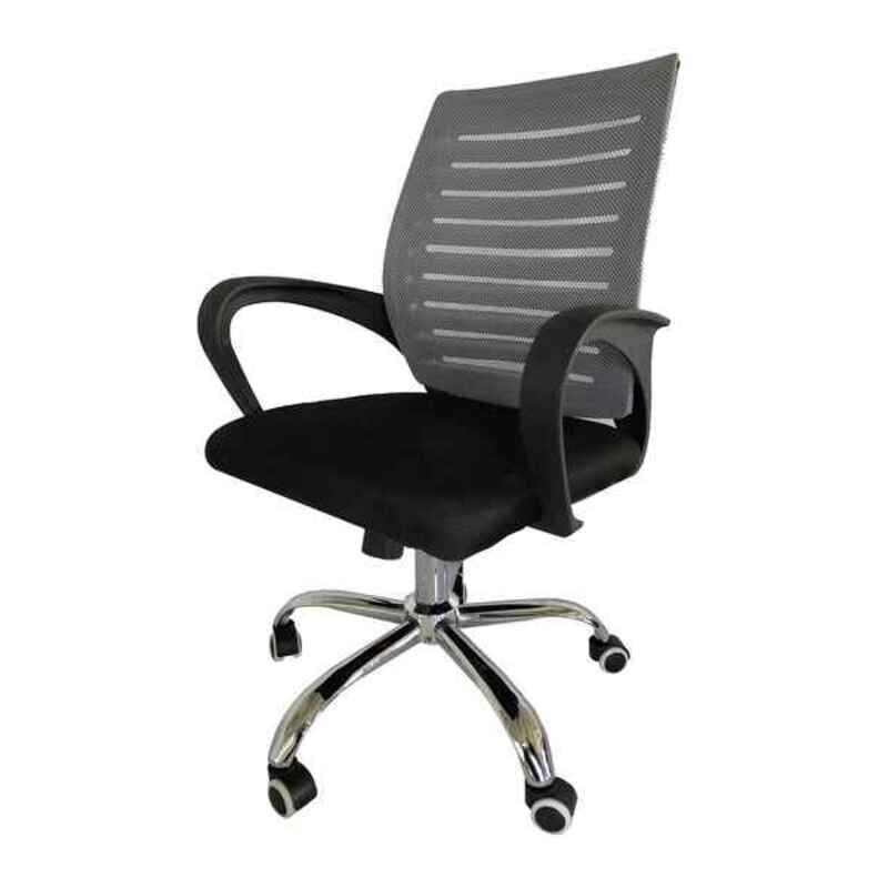 

Sillón de Oficina Gris Textil (28 x 58 x 58 cm)