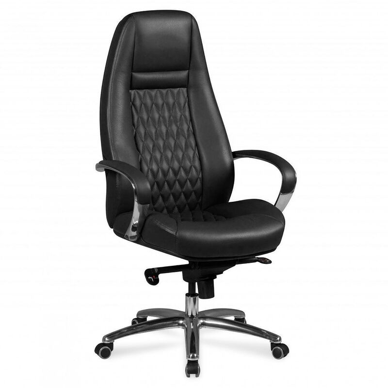 

Sillon de oficina Nurember ecopiel negro - negro