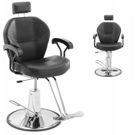 Sillón de peluquería - reposacabezas y reposapiés en T - 52 - 64 cm - 150 kg -