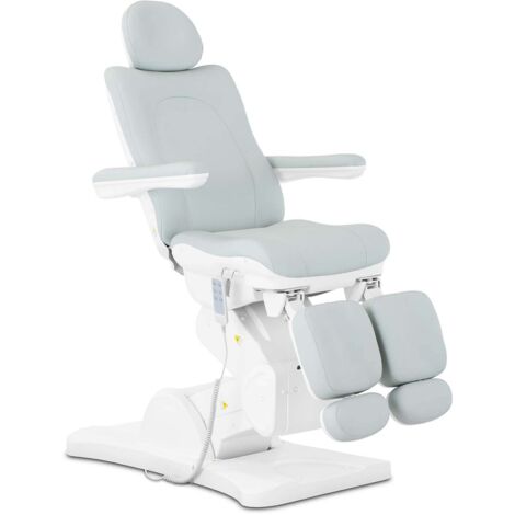 Sillón de podología y pedicura Physa sillón para tratamientos de belleza estética asiento carga máxima 150 kg blanco 140007783