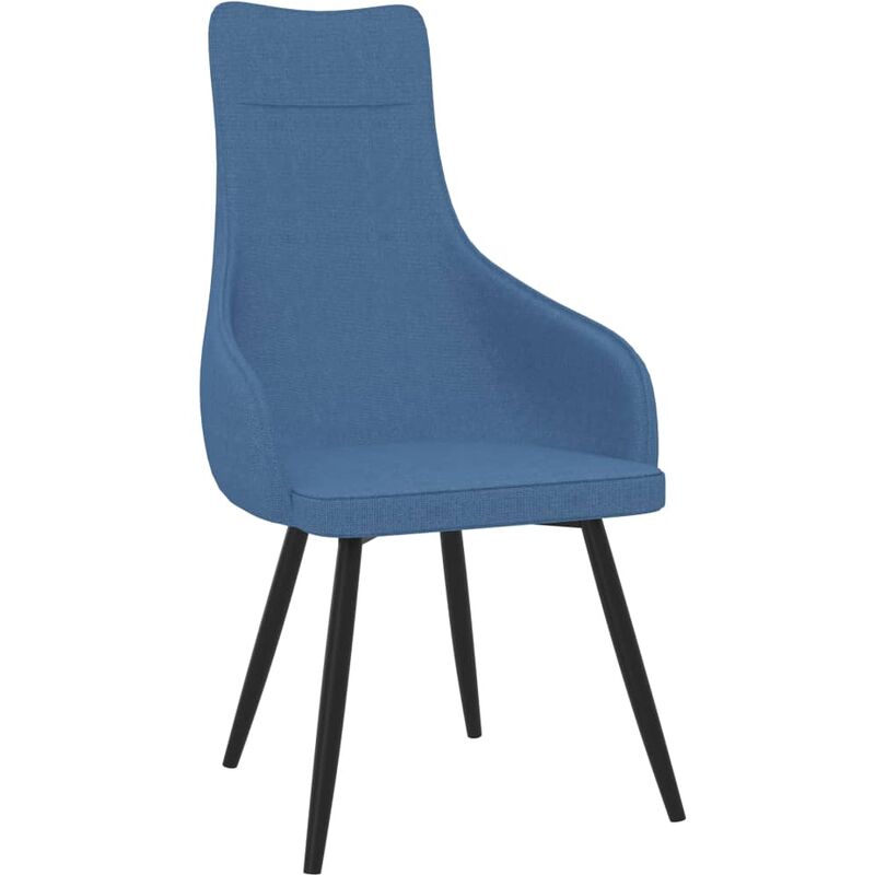

Sillón de tela azul