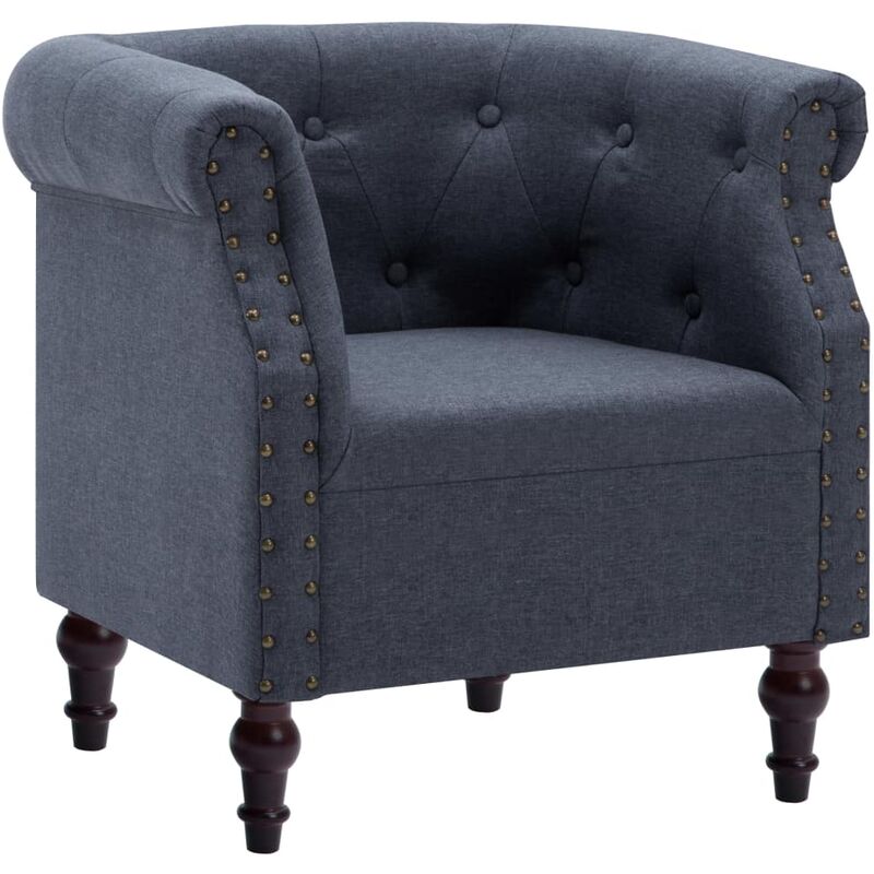 

Sillon de tela gris oscuro