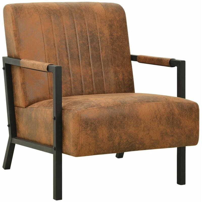 

Sillon de tela marron