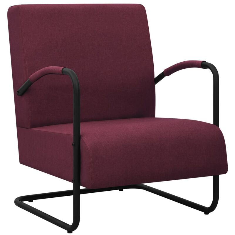 

Sillón de tela morado