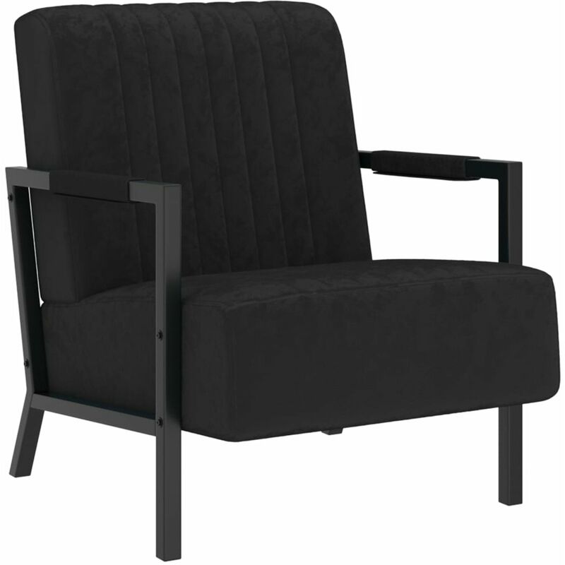 

Sillon de terciopelo negro