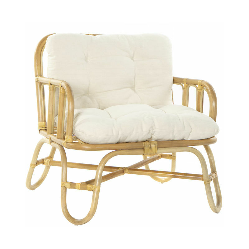 

Sillón DKD Home Decor Beige Ratán (76 x 72 x 80 cm)