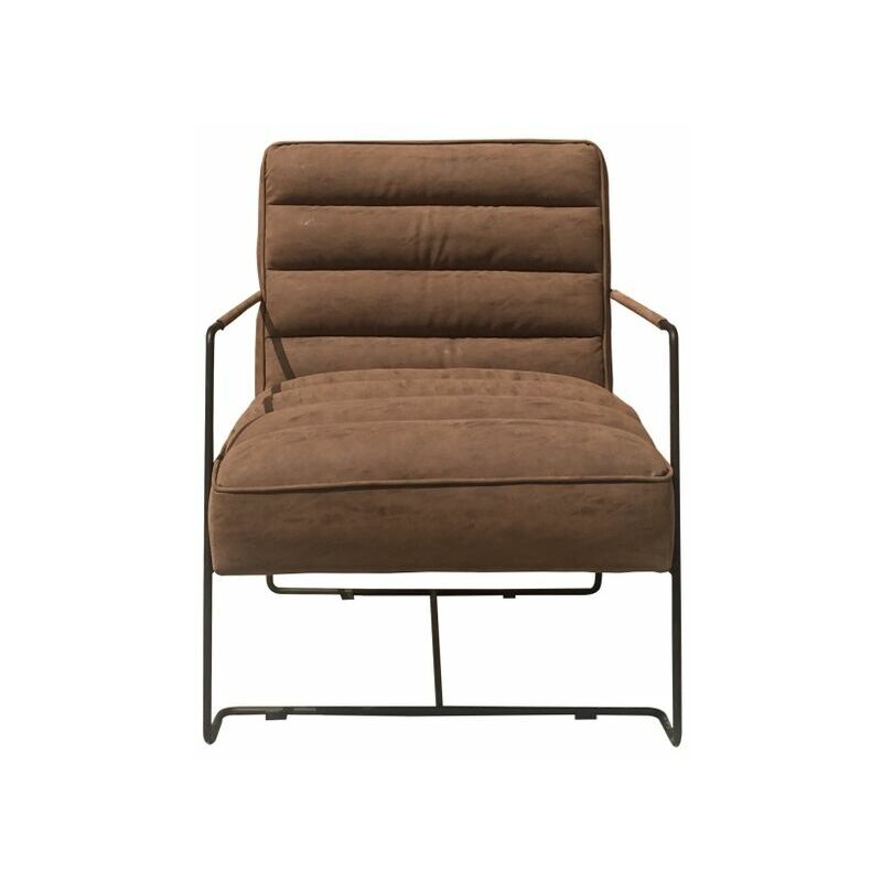 

BHD - Sillón DKD Home Decor Marrón Poliuretano Metal (62.5 x 74 x 80 cm)