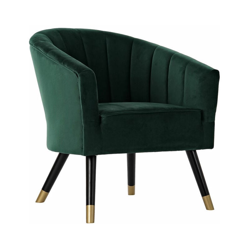 

Sillón DKD Home Decor Poliéster Abedul Dorado Verde (68 x 63 x 82 cm)