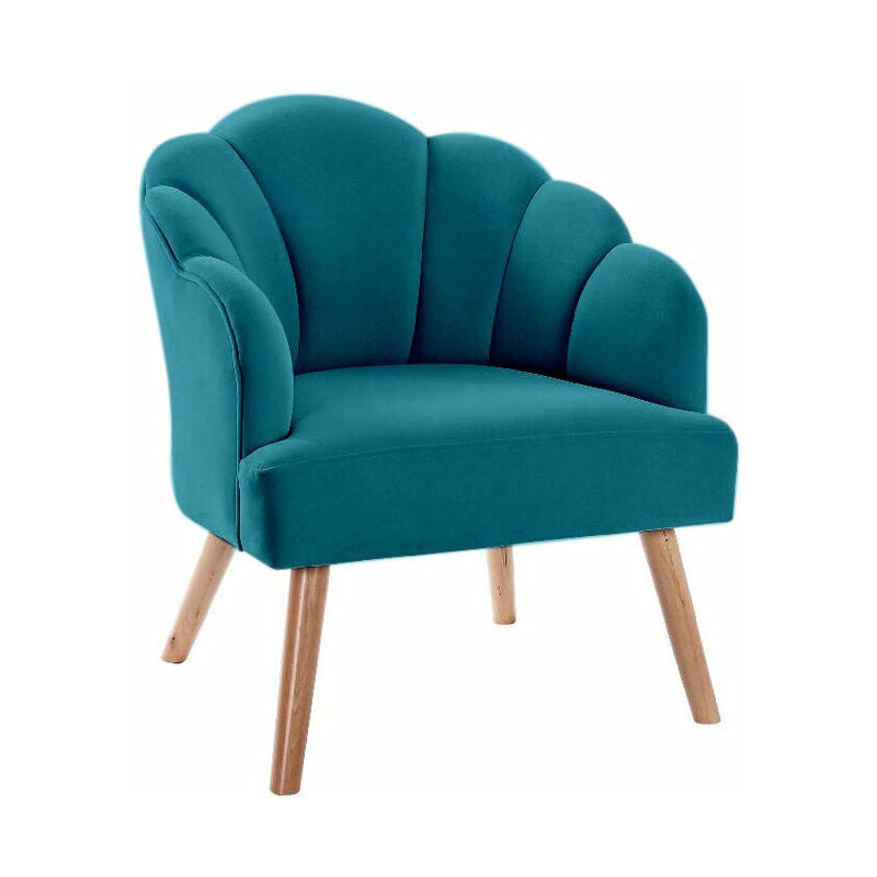 

Sillón DKD Home Decor Verde Poliéster Abedul (67 x 70 x 76 cm)