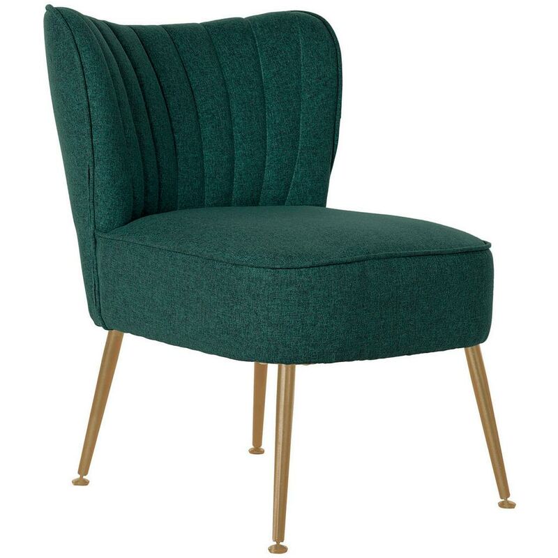 

Sillón DKD Home Decor Verde Poliéster Metal (55 x 64 x 72.5 cm)