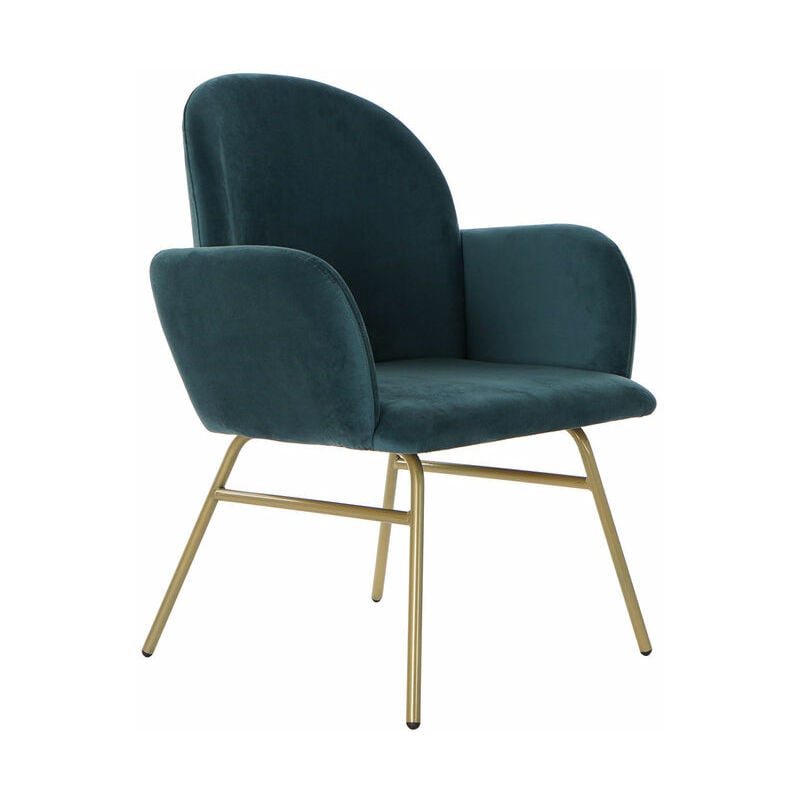 

Sillón DKD Home Decor Verde Poliéster Metal (63 x 65 x 85 cm)
