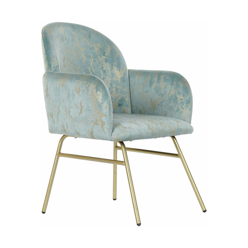 

Sillón DKD Home Decor Verde Poliéster Metal Dorado (63 x 65 x 87 cm)