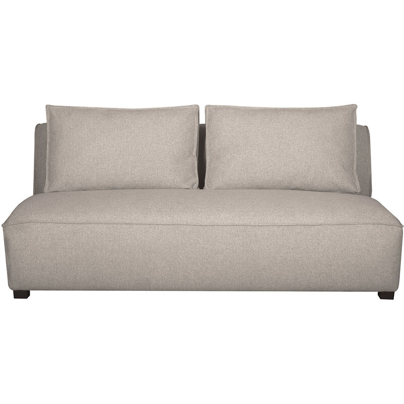 

Miliboo - Sillón doble moderno en tejido beige PLURIEL