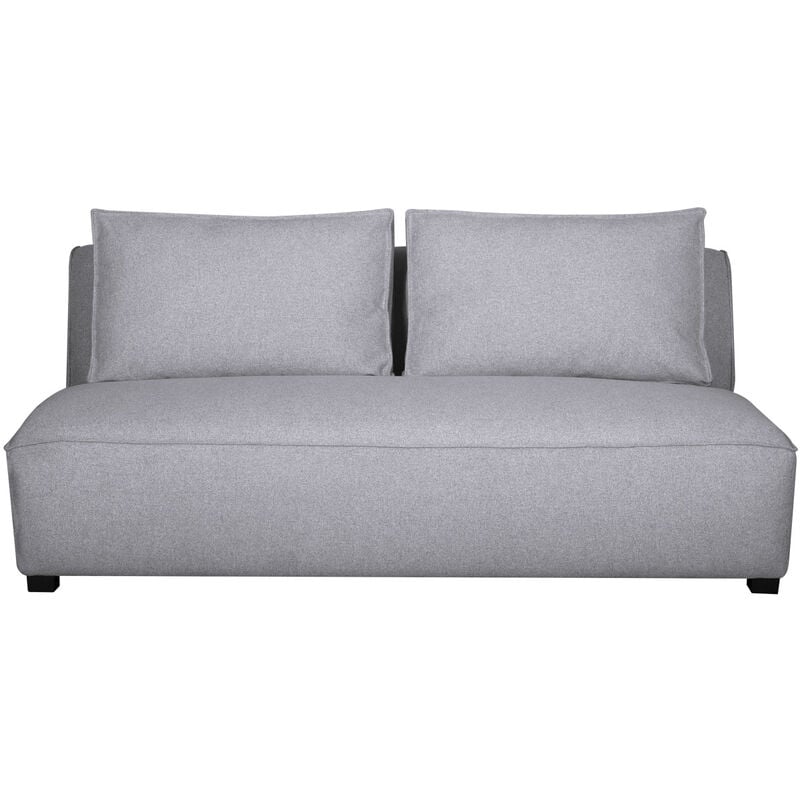 

Sillón doble moderno en tejido gris claro PLURIEL