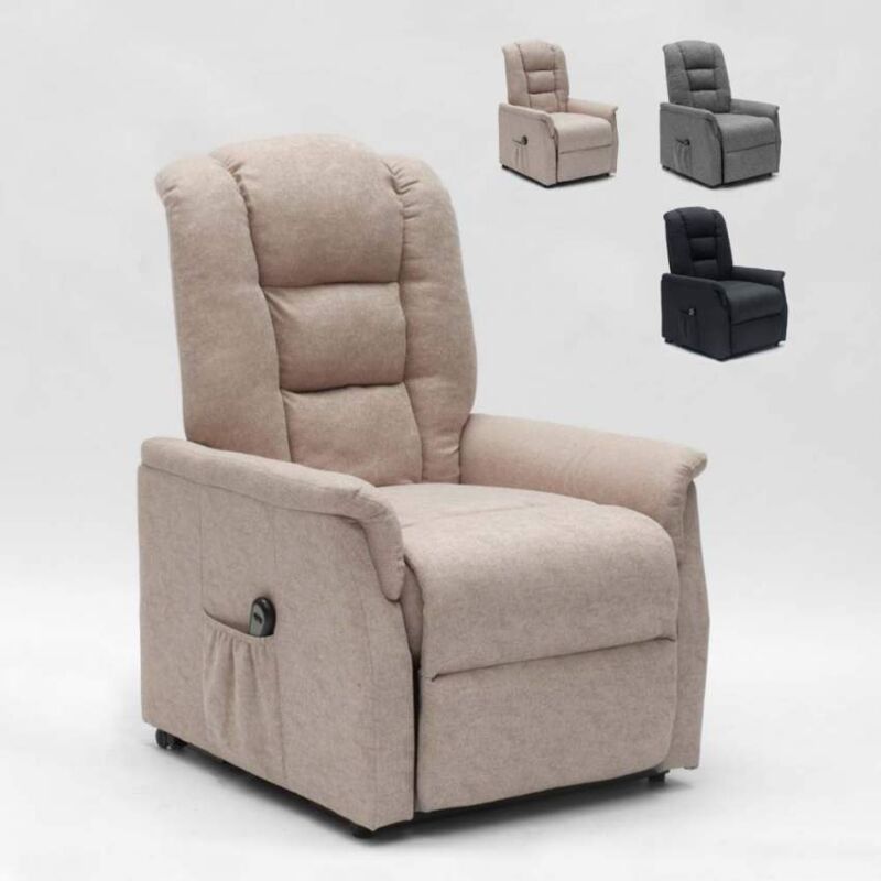 

Sillón Elevador Power-Lift para Mayores con Ruedas Traseras Emma | Color: Beige