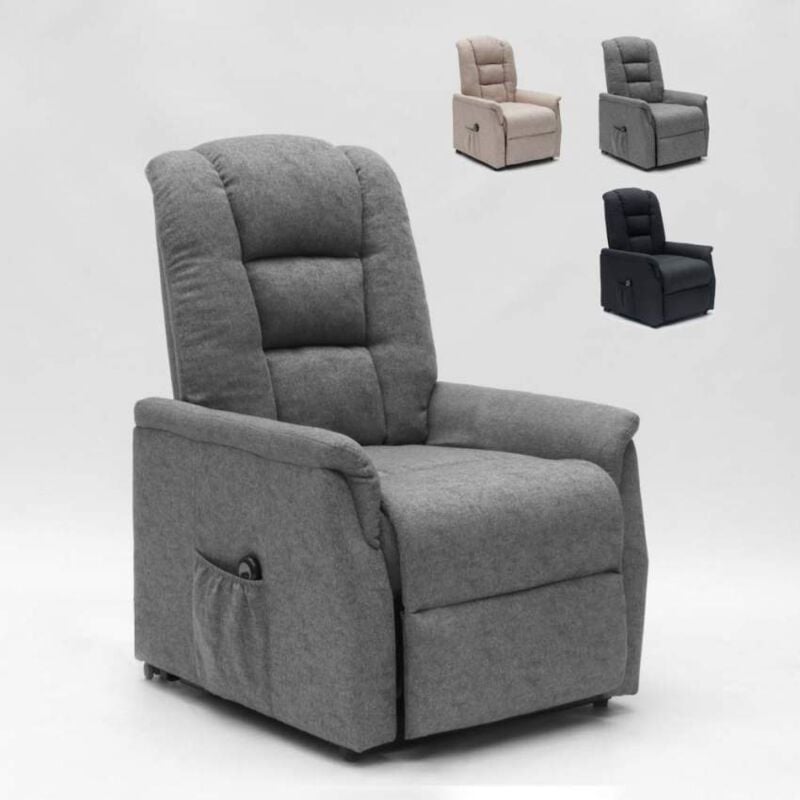 

Sillón Elevador Power-Lift para Mayores con Ruedas Traseras Emma | Color: Gris
