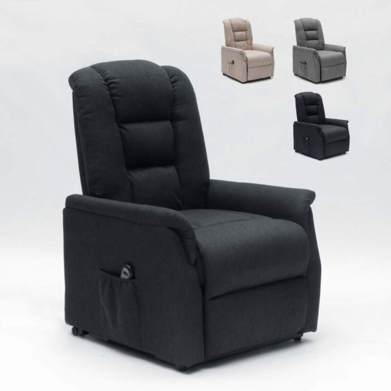 

Sillón Elevador Power-Lift para Mayores con Ruedas Traseras Emma | Color: Negro