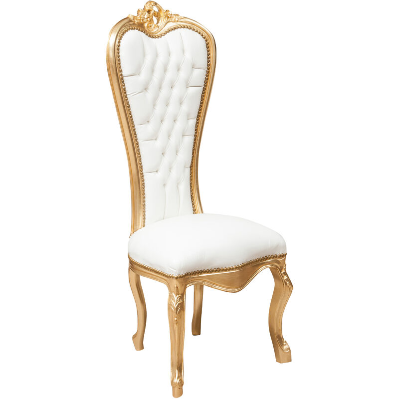 

Sillón estilo francés Luis XVI de madera maciza de haya