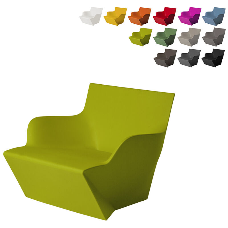 

Sillón con Cojín Diseño Moderno Origami Kami San para Exterior e Interior | Color: Verde oscuro - Slide