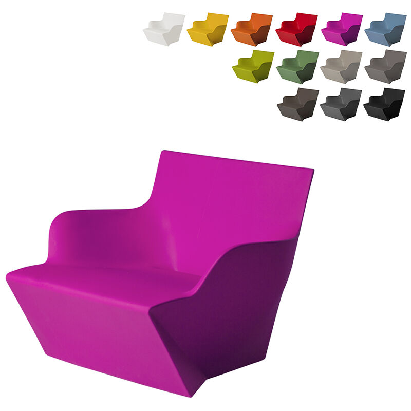 

Sillón con Cojín Diseño Moderno Origami Kami San para Exterior e Interior | Color: Fucsia - Slide