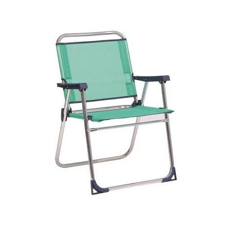 Pack ahorro 2 sillas playa turquesa 48x46x84 cm