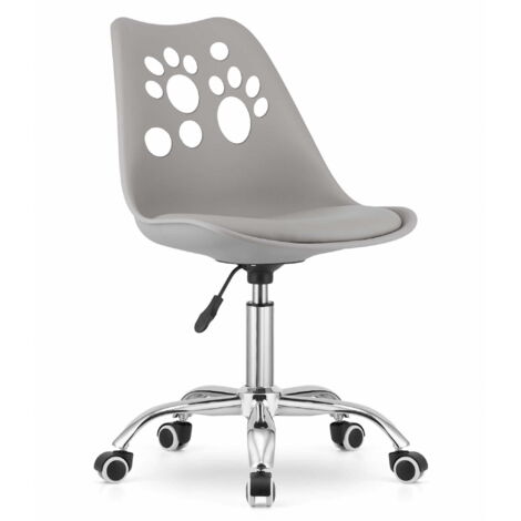 Sillón giratorio Valora PRINT gris ergonómico ajustable