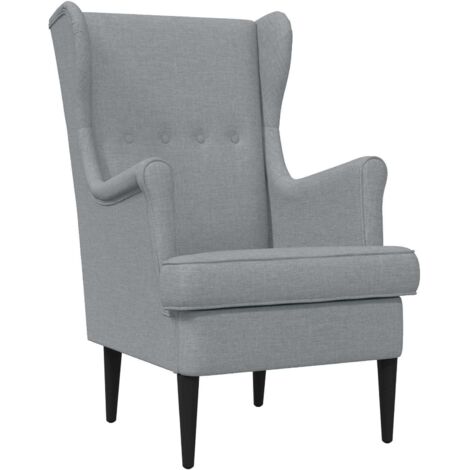 sillón Gris Claro tela