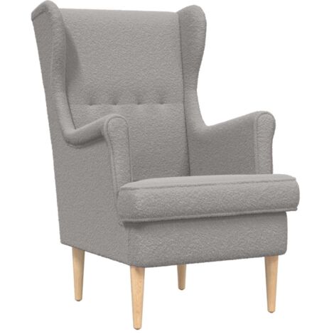 sillón Gris Claro tela