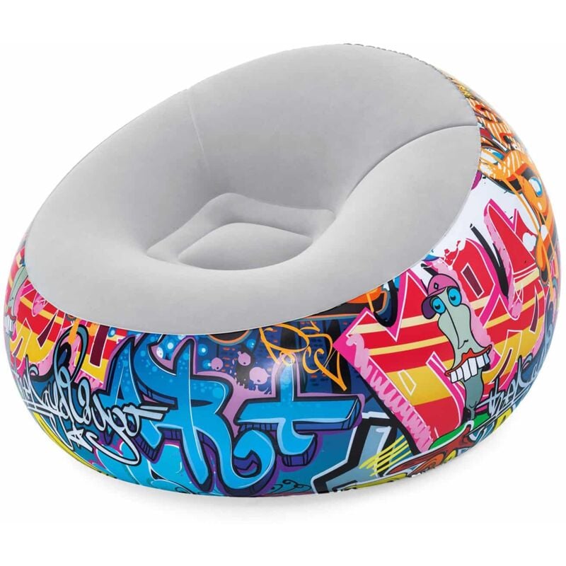 

Sillón Hinchable Graffiti 112x112x66 cm - bestway
