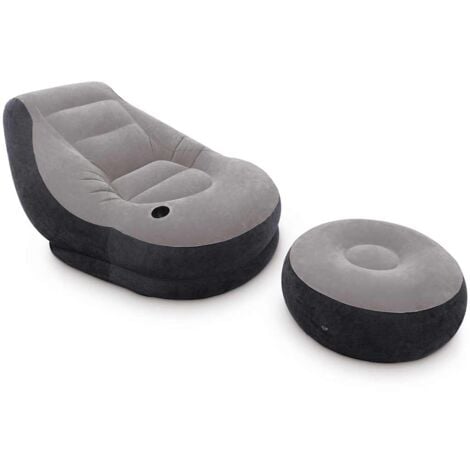 Sillón inflable con puf Ultra Lounge Relax INTEX