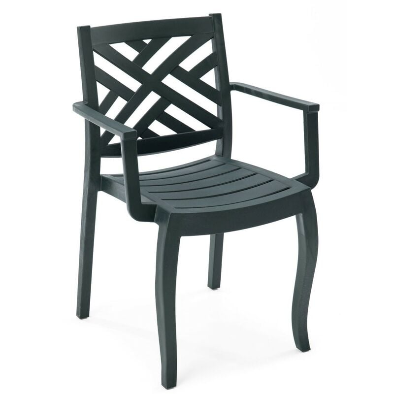 

Sillón JACARANDA, apilable, polipropileno antracita