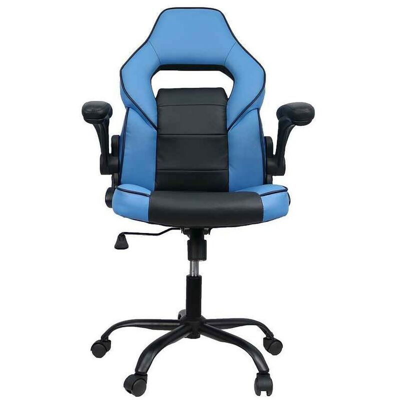 

Sillon juvenil para gamers modelo KART color azul-negro