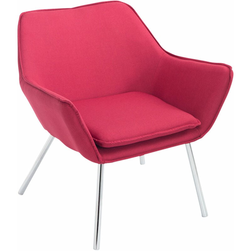 

CLP - Sillón Lounge Caracas en Tela Rojo