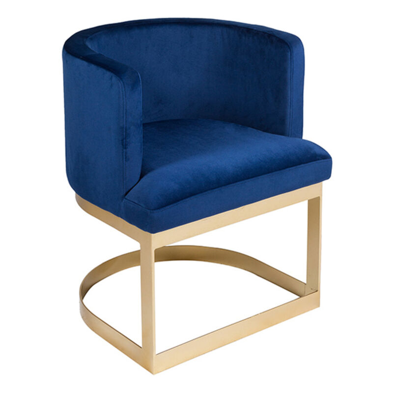 

Sillón Madera de pino Azul (60 x 55 x 76 cm) MDF y madera de pino Madera MDF