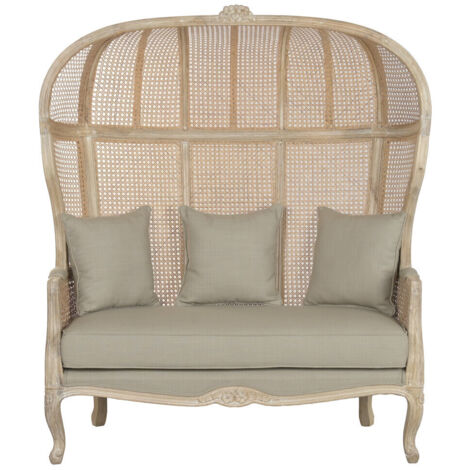 Sillon Madera Enea 125X58X155 Algodon Doble