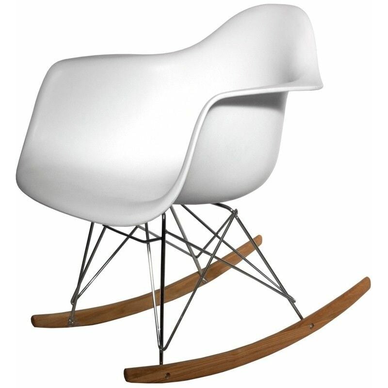 

Sillón Mecedora Tower Wood Blanco Ancho: 63 Cm X Largo: 73 Cm X Alto: 73 Cm | 44 Cm