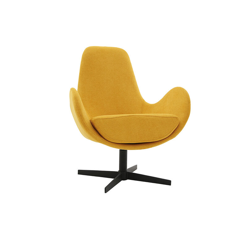 

Sillón terciopelo amarillo mostaza ANDY