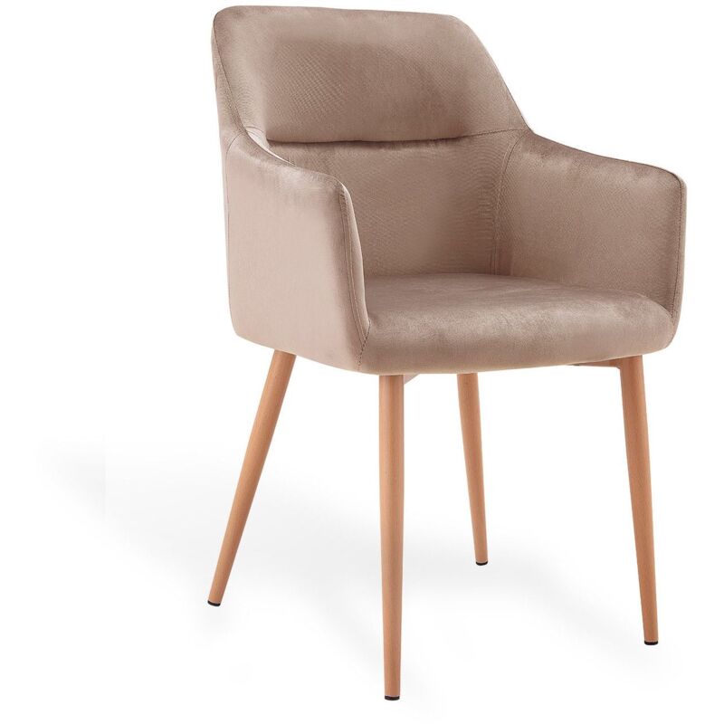 

Sillón Morgan Velvet Arena Ancho: 57,5 Cm X Largo: 54 Cm X Alto: 88 Cm